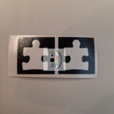 2 mini puzzelstukjes 3x3cm